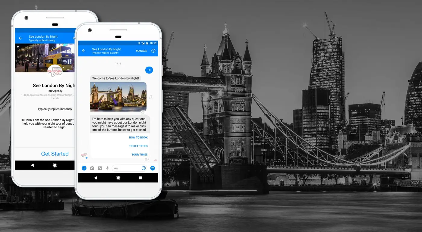 Spider Byte’s See London By Night Chatbot